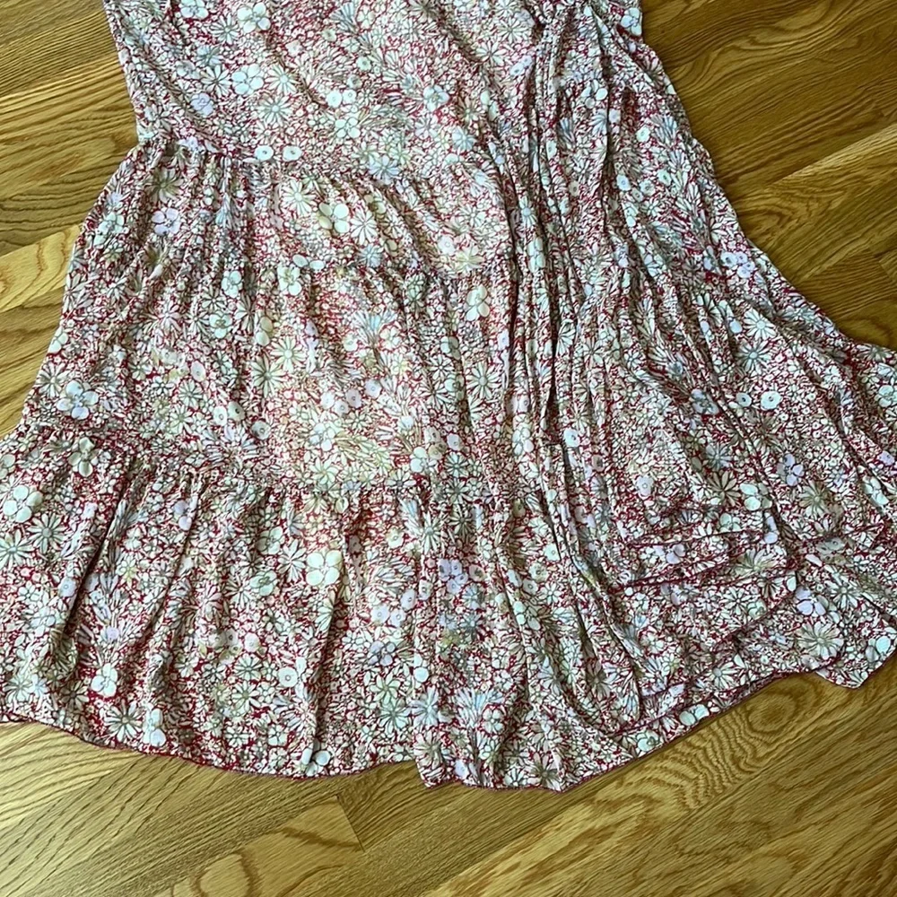 NWT Free People Feeling Groovy Maxi Red combo Size Small or Medium